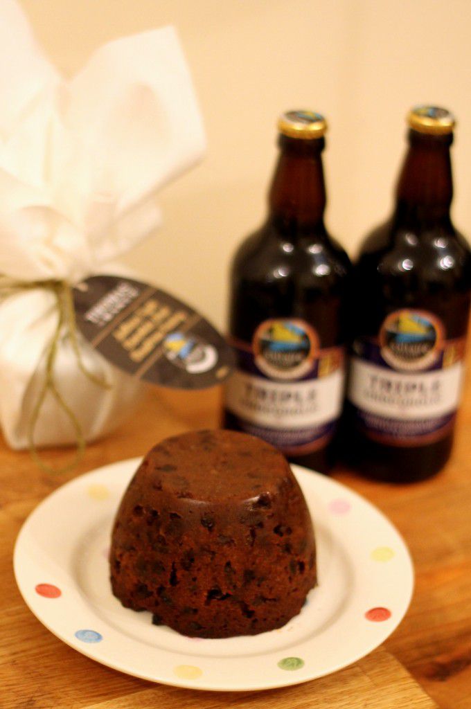 Saltaire Triple Chocolate Stout Christmas Pudding