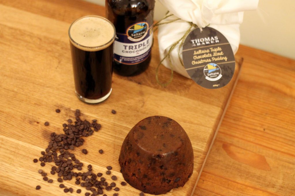 Saltaire Triple Chocolate Stout Christmas Pudding