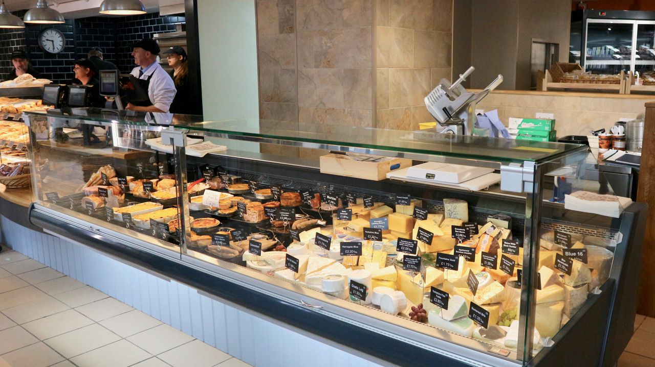 Thomas of Helmsley Grand Opening - cheese counter