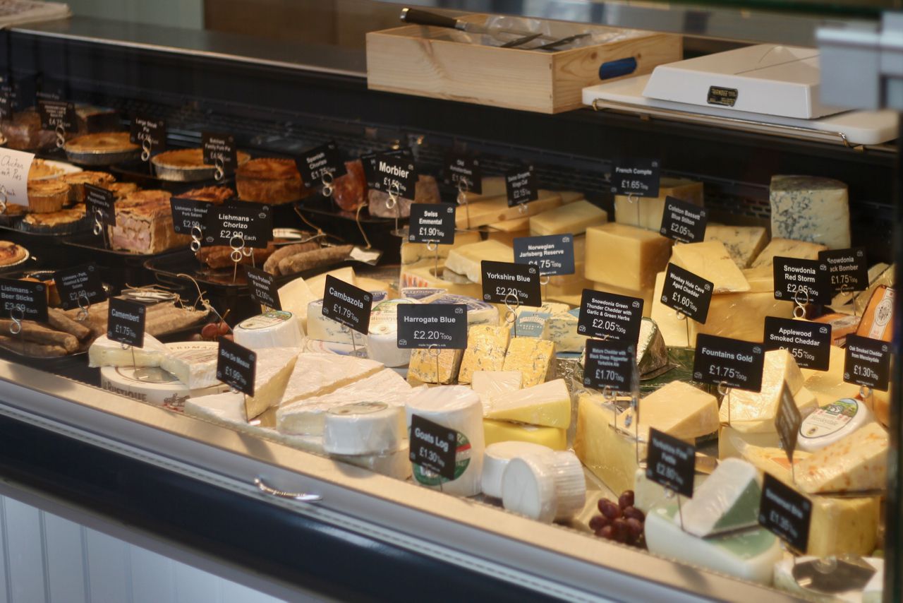 Thomas of Helmsley Grand Opening - cheese counter