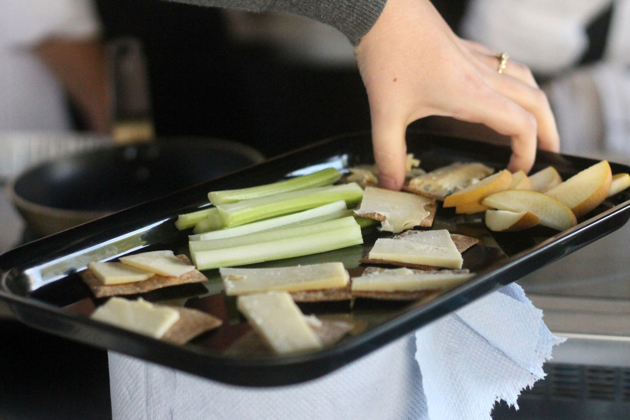 Thomas of Helmsley Grand Opening - cheese sampling