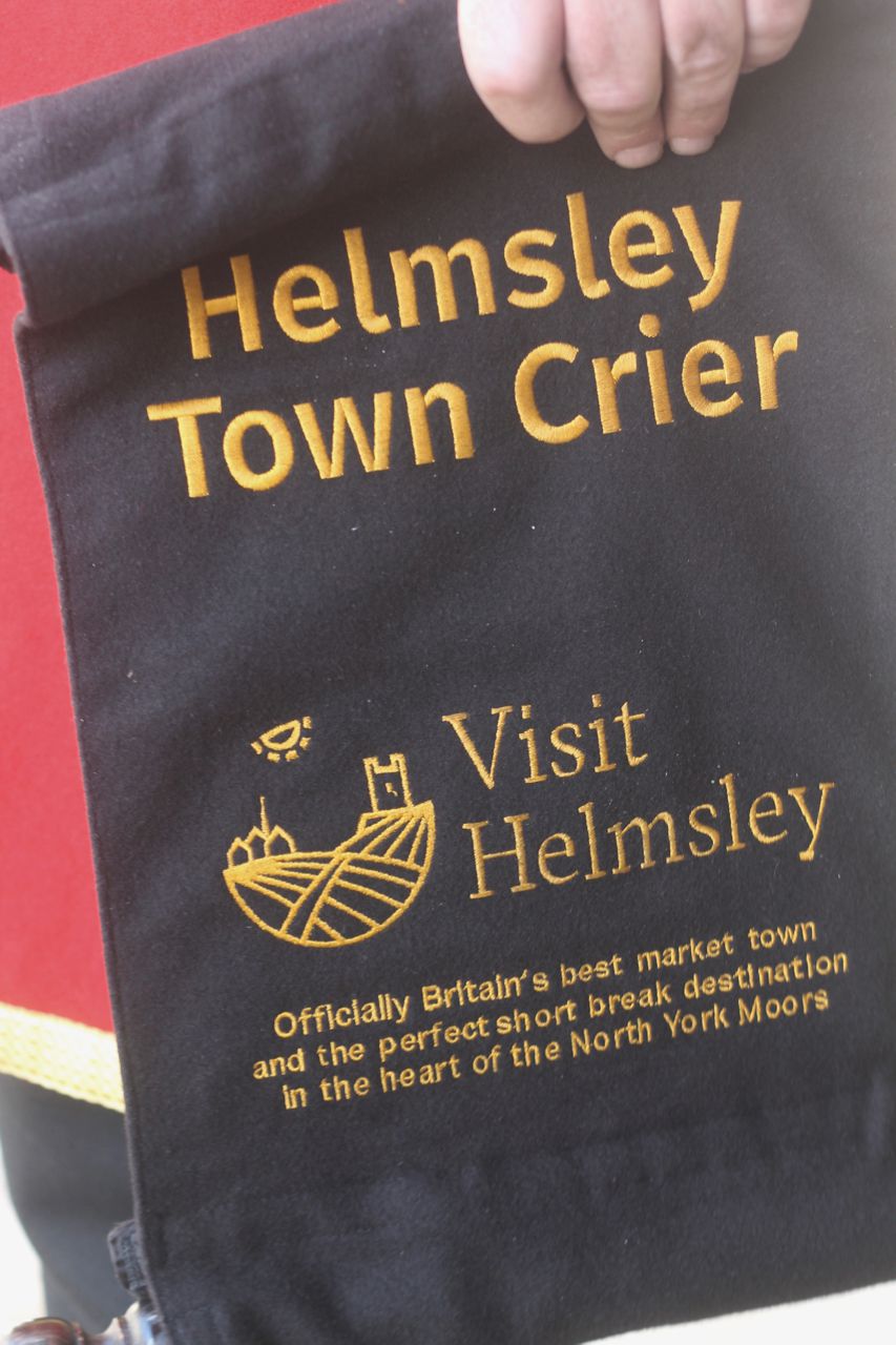 Thomas of Helmsley Grand Opening - David Hinde town crier