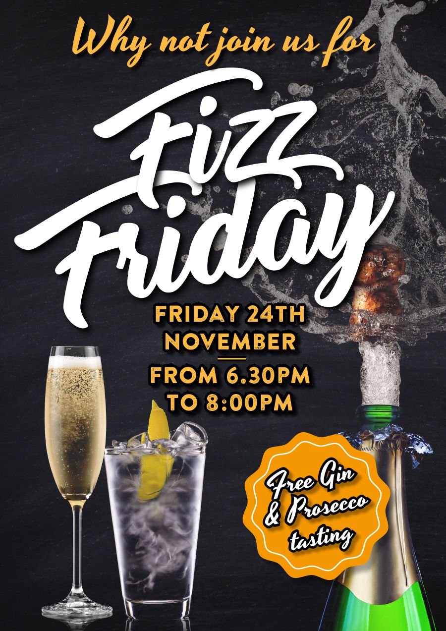 Fizz Friday at Thomas of Helmsley