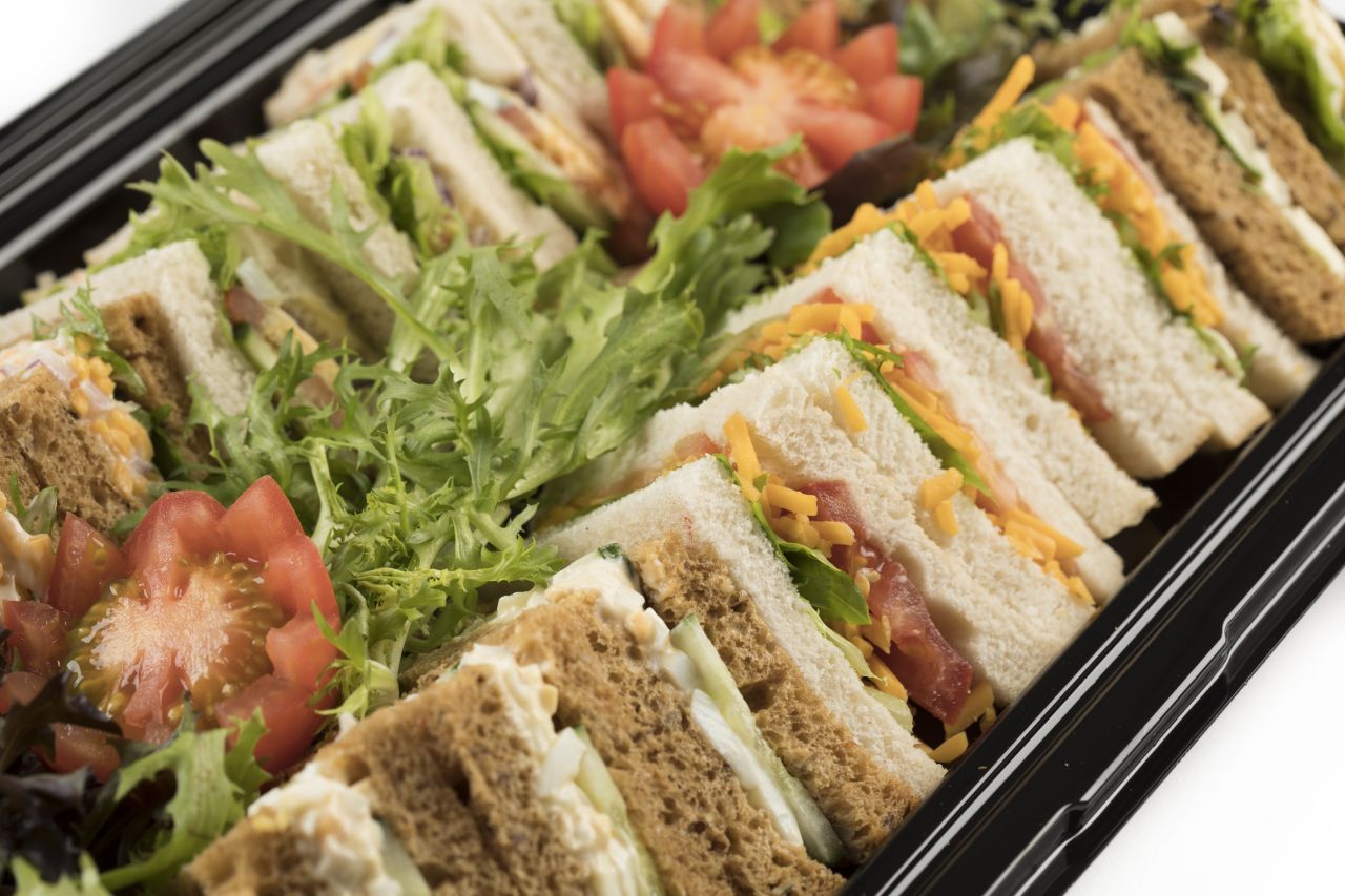 Vegetarian Sandwich Platter Selection Thomas the Baker