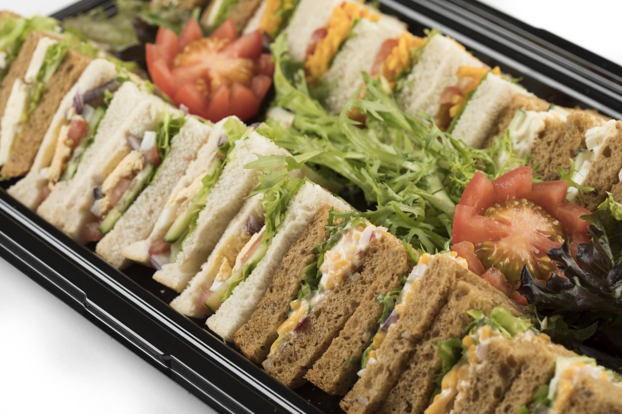 Vegetarian Sandwich Platter Selection Thomas the Baker