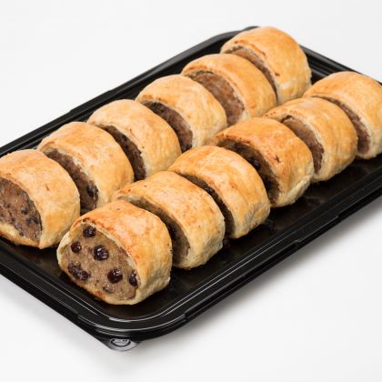 Yummy Yuletide Sausage Rolls