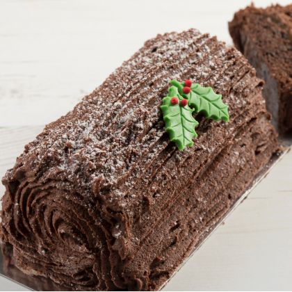 Luxury Yuletide Log.